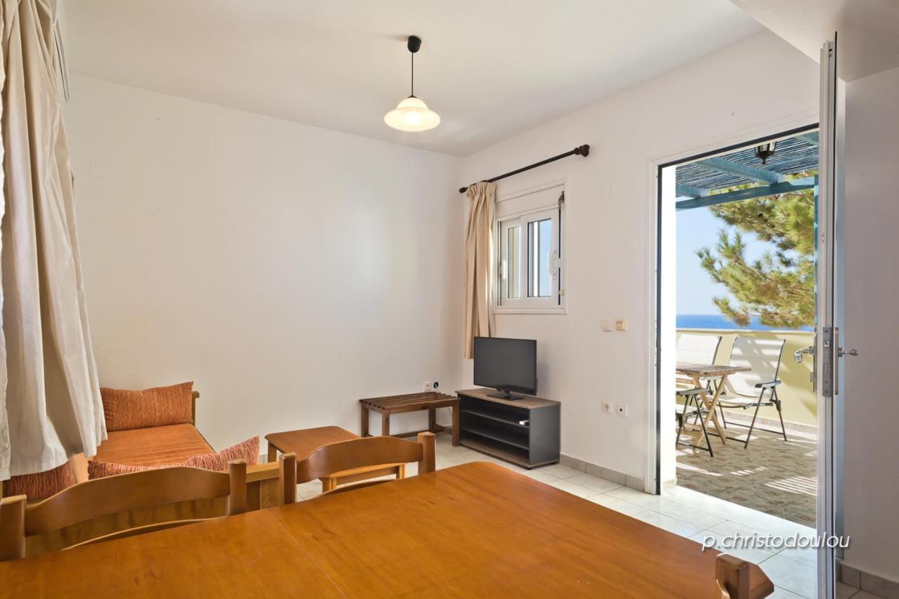 Albatros Studios & Apartments Lefkos  Dış mekan fotoğraf