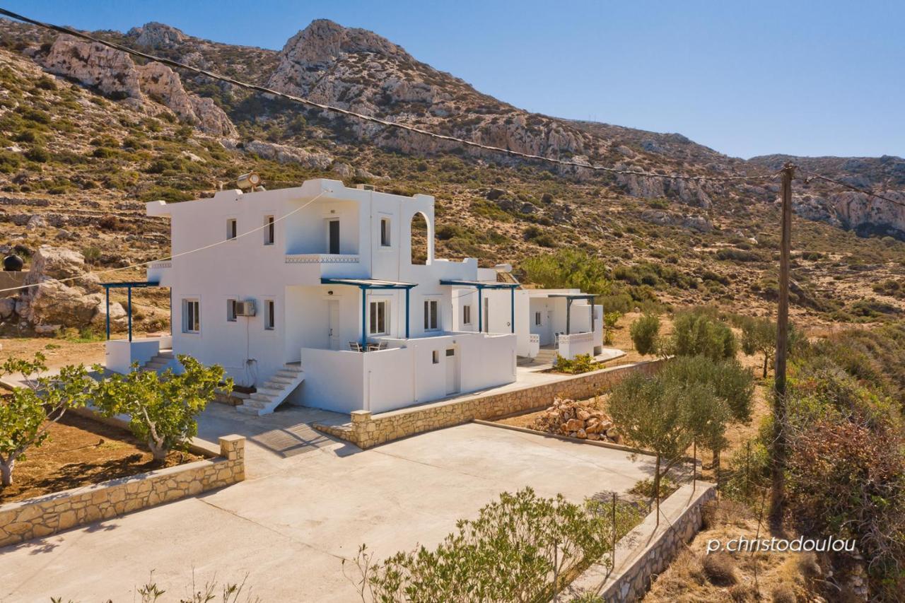 Albatros Studios & Apartments Lefkos  Dış mekan fotoğraf