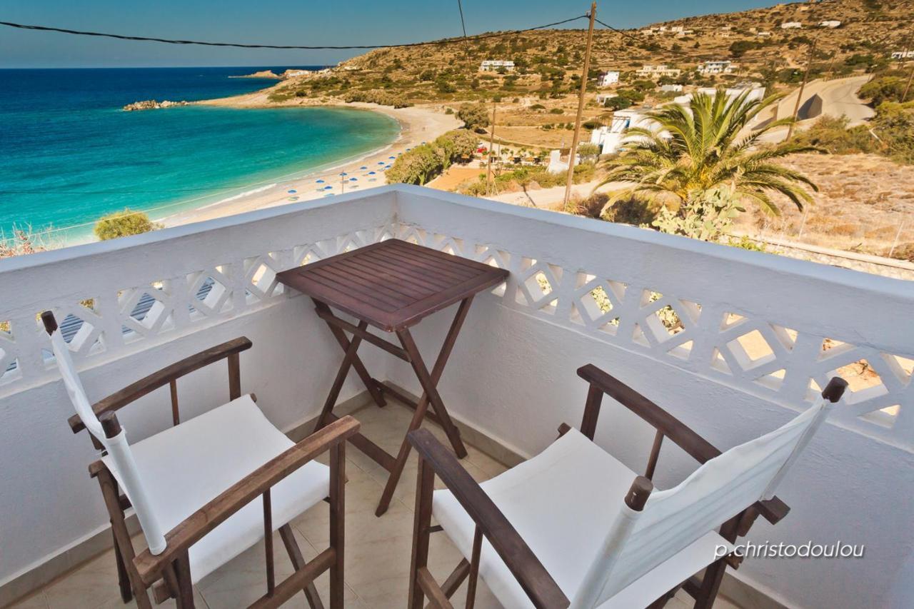Albatros Studios & Apartments Lefkos  Dış mekan fotoğraf