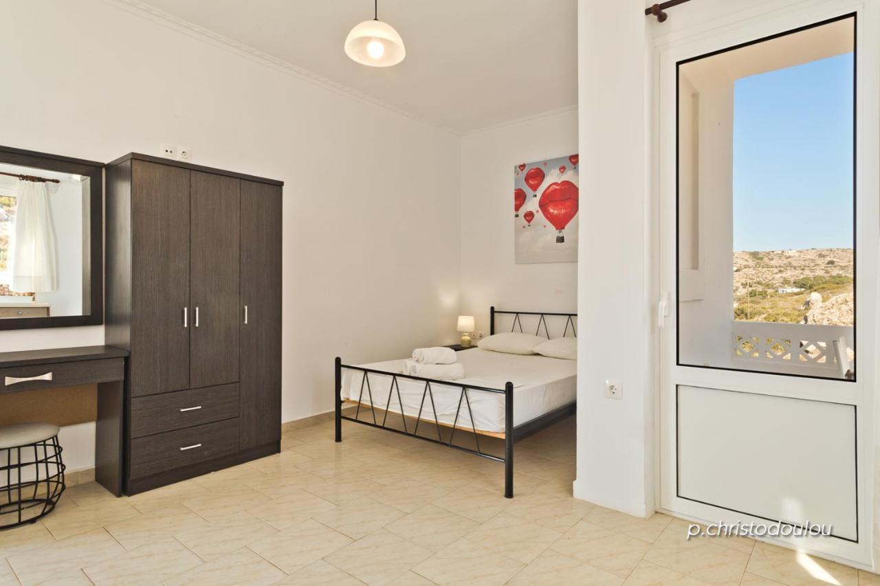 Albatros Studios & Apartments Lefkos  Dış mekan fotoğraf