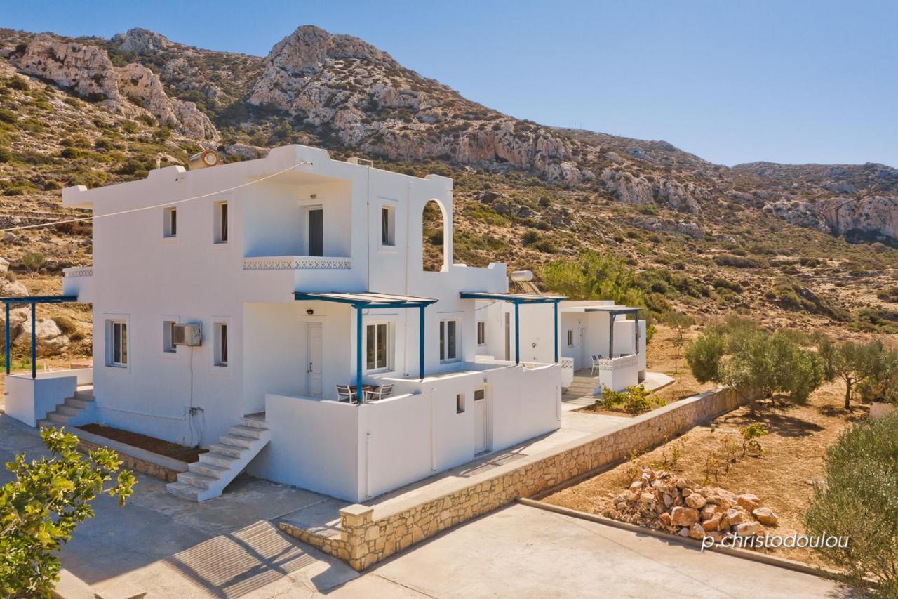 Albatros Studios & Apartments Lefkos  Dış mekan fotoğraf