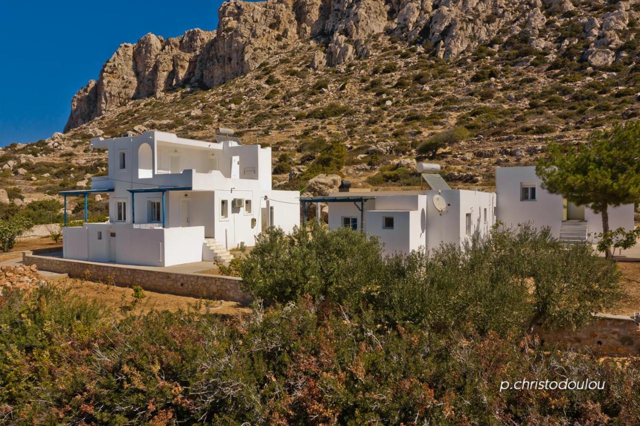 Albatros Studios & Apartments Lefkos  Dış mekan fotoğraf